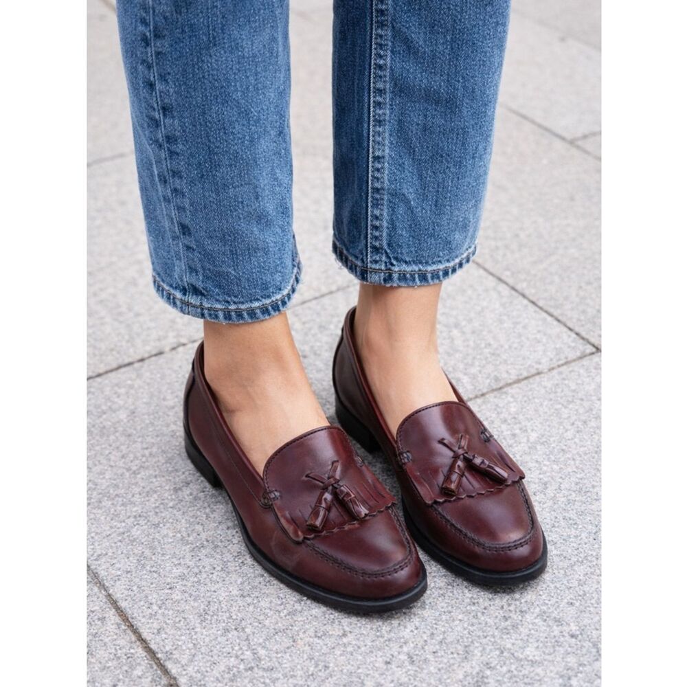 Bass Weejuns Marietta II Loafers in Oxblood size 9 men or 10.5 women’s